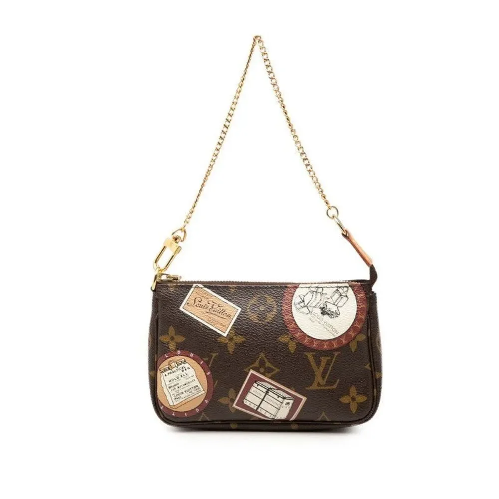 Louis Vuitton Mini Pochette Accessoires Label Collection